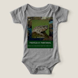 Body Infantil Tri-blend One Piece Via Pantanal 