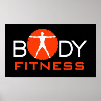Body Madness Fitness Vitruvian Muscle Man Posters