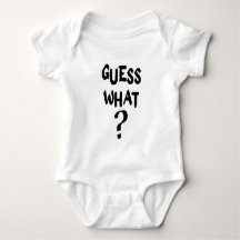 Body para Anuncio de Bebé ¿Adivina Qué? Moderno