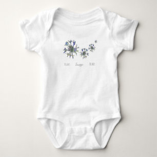 Body Para Bebé Б de Bielorruе л а р с у de la flor de maíz snihts
