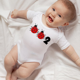 Body Para Bebé 🐞 002, Cute pickleball ladybird Baby Bodysuit