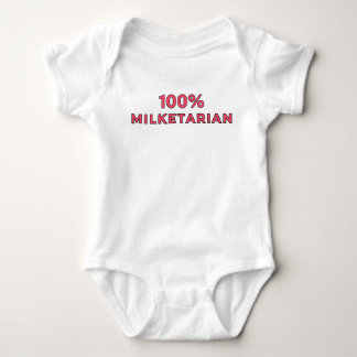 Body Para Bebé 100% Milketariano - Rosa