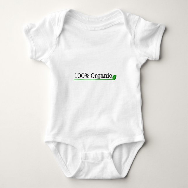 Body Para Bebé 100% Orgánico (Anverso)