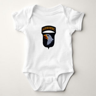 Body Para Bebé 101ª División Aérea de la ABN: Águilas gritando