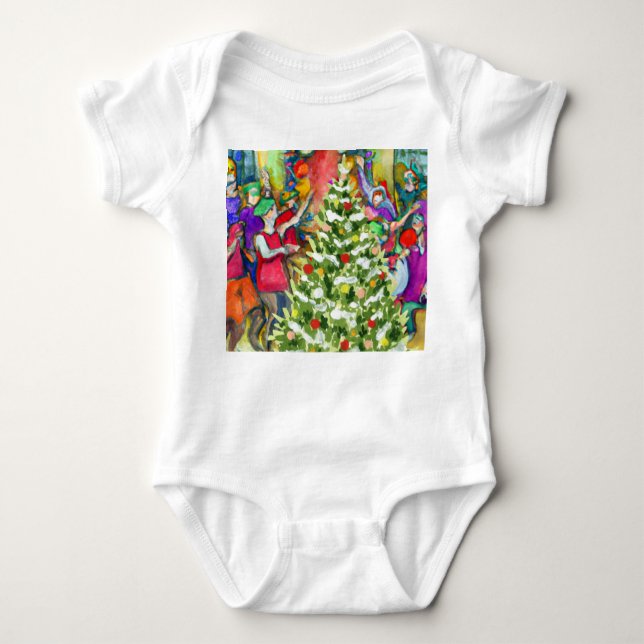 Body Para Bebé 12ª noche (Anverso)