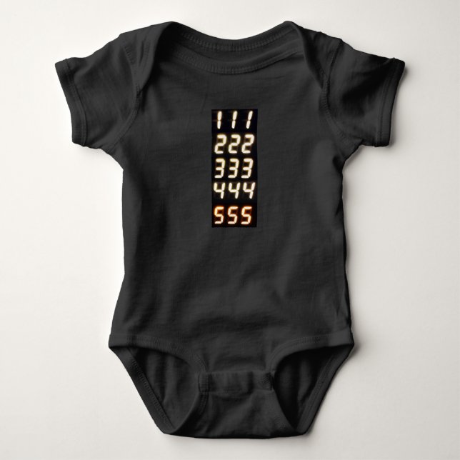 Body Para Bebé 12345 baby bodysuit (Anverso)