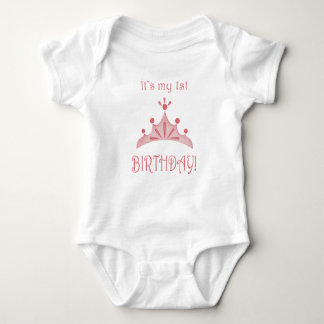 Body Para Bebé 1.ª camiseta de cumpleaños