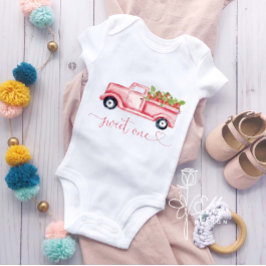 Body Para Bebé 1.ᵉʳ cumpleaños Fresa dulce