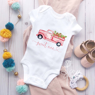 Body Para Bebé 1.ᵉʳ cumpleaños Fresa dulce