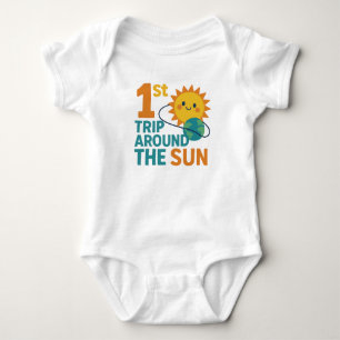 Body Para Bebé 1.ᵉʳ viaje alrededor del primer cumpleaños del beb
