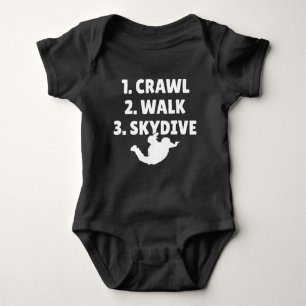 Body Para Bebé 1.Crawl 2.Walk 3.Skydive