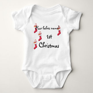 Body Para Bebé 1r NAVIDAD PERSONALIZADO