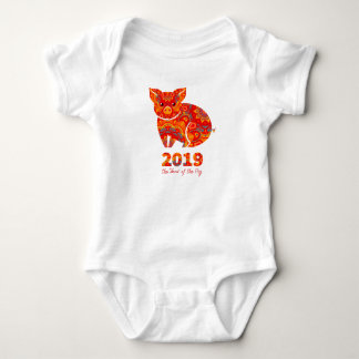 Body Para Bebé 2019 años del CERDO