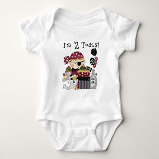 Body Para Bebé 2.ª camiseta y regalo pirata de cumpleaños