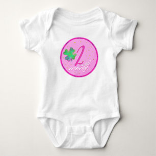 Body Para Bebé 2 meses de cumpleaños para chica