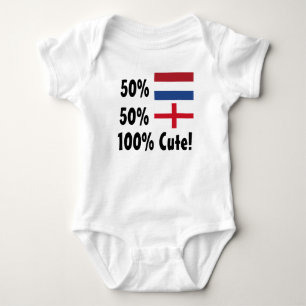 Body Para Bebé 50% neerlandés 50% inglés 100% cute