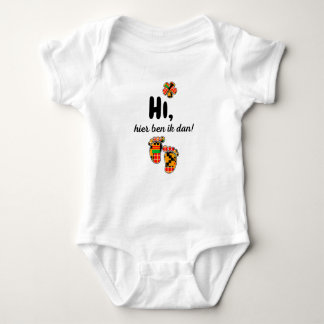 Body Para Bebé #5 African print Baby Bodysuit - Hierb ben ik