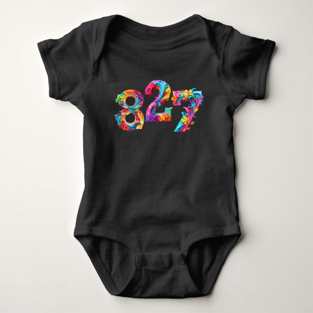 Body Para Bebé 827 Bebé (Anverso)