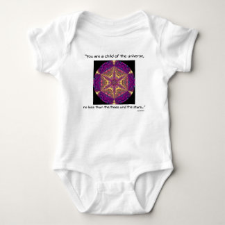 Body Para Bebé A05b Desiderata -"Hijo del universo