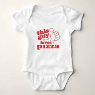 Body Para Bebé A este tipo le encanta la pizza