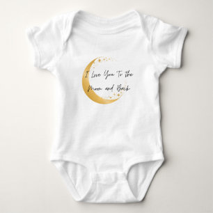 Body Para Bebé A la luna y de vuelta