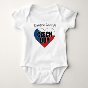 Body Para Bebé A todos les encanta el chico checo