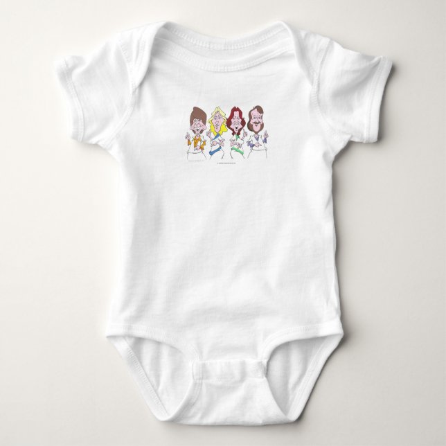 Body Para Bebé ABBA Baby Bodysuit  (Anverso)