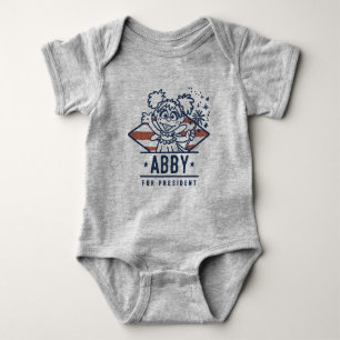 Body Para Bebé Abby Para Presidente