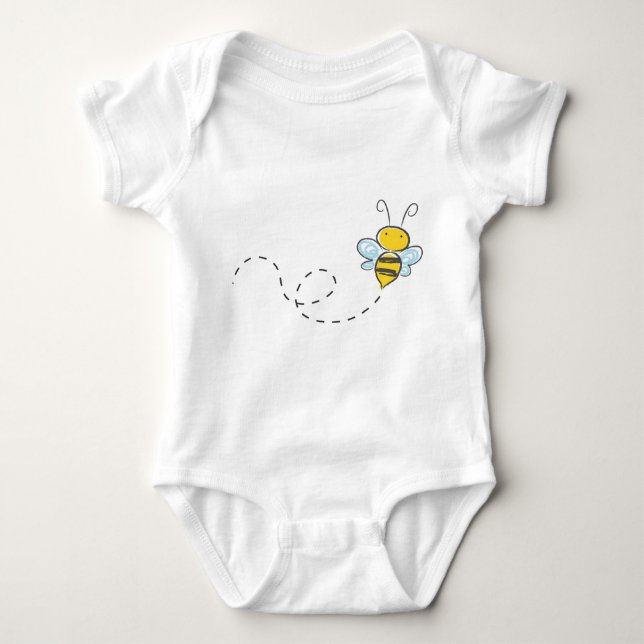 Body Para Bebé Abeja (Anverso)