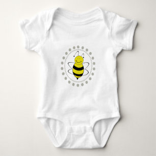 Body Para Bebé Abeja atractiva