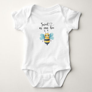 Body Para Bebé Abeja de bebé - dulce como puede ser