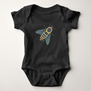 Body Para Bebé Abeja de miel (vívido) - Traje de bodypies