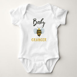 Body Para Bebé Abeja del bebé personalizada