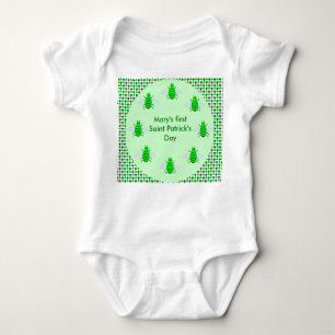 Body Para Bebé Abeja y rocas de San Patricio