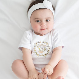 Body Para Bebé Abejas, Hadas Y Abejas Infantiles En Patrón Sin Ma