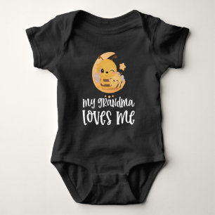 Body Para Bebé Abejas 🐝 Regalo para Nieto - Mi Abuela Me Ama