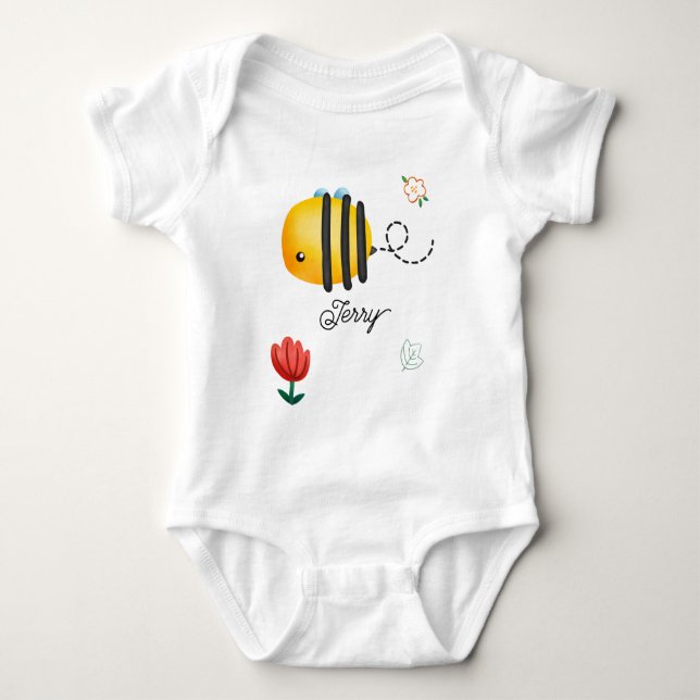 Body Para Bebé Abejorro Lindo (Anverso)