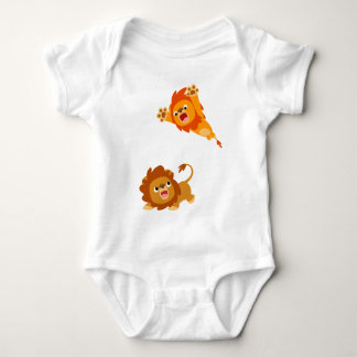 Body Para Bebé ¡¡¡Abrazado y abalanzado!!! Personalizado Lions Ba