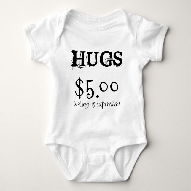 Body Para Bebé Abrazos Baby Bodysuit (Anverso)
