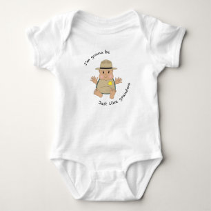 Body Para Bebé Abuela del guardabosques