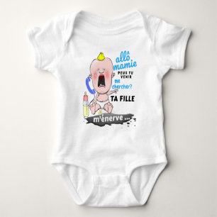 Body Para Bebé Abuela, dime...
