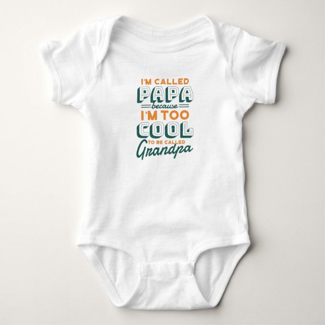 Body Para Bebé Abuelo de Guay (Anverso)