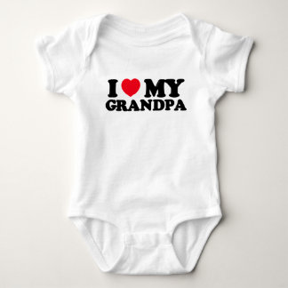 Body Para Bebé abuelo del corazón i