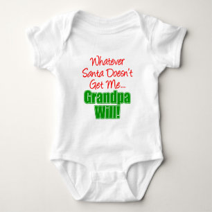 Body Para Bebé Abuelo mejor que Santa
