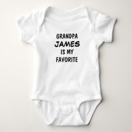 Body Para Bebé Abuelo Personalizado es Mi Favorito 