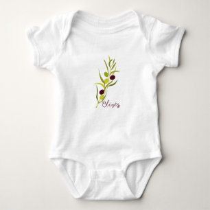 Body Para Bebé Aceitunas