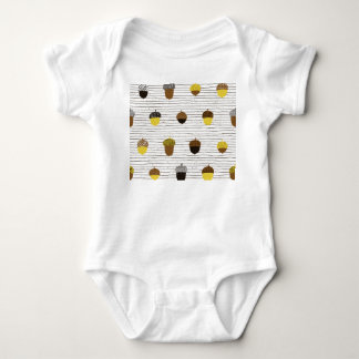 Body Para Bebé Acorns de otoño: Vibes de época