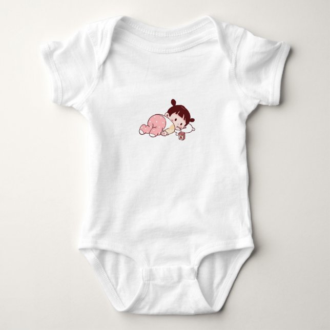 Body Para Bebé Acóstate con Estilo (Anverso)