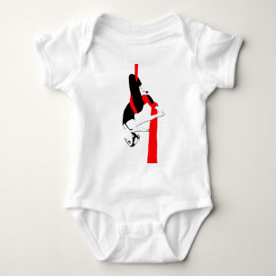 Body Para Bebé Actitud aérea de los géminis del bailarín de la