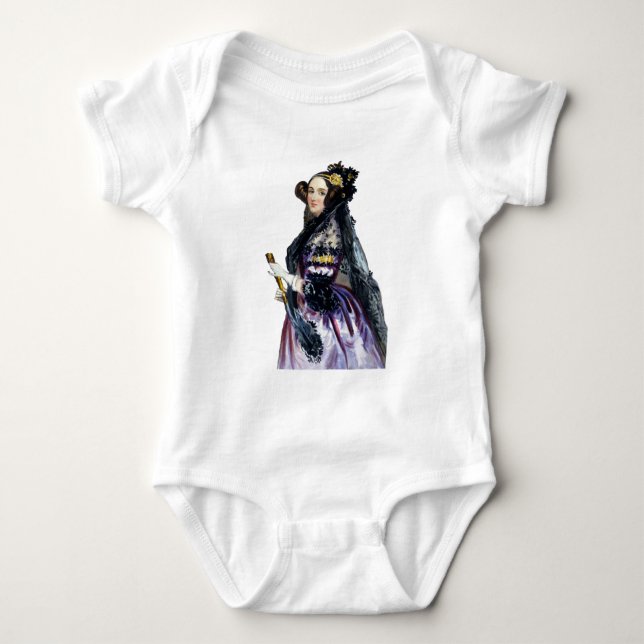 Body Para Bebé ada condesa de lovelace (Anverso)